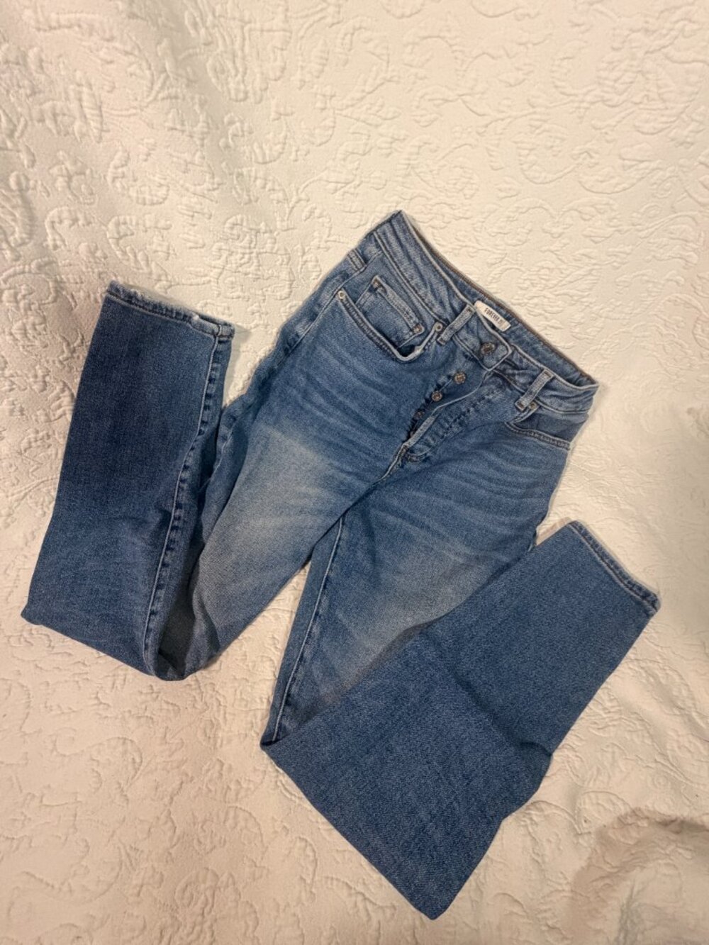 Forever 21 Women's High Waisted Jean Capris - Picture 6 of 9